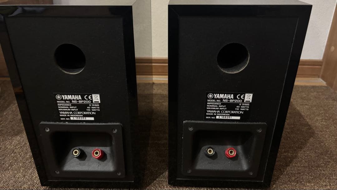 YAMAHA スピーカー NS-BP200BP ピアノブラック 本体のみ