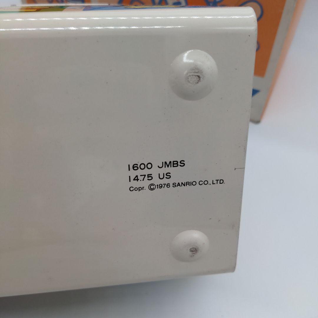 ハローキティ　昭和レトロ　ランチバスケット缶 ファンシー　1976　サンリオ