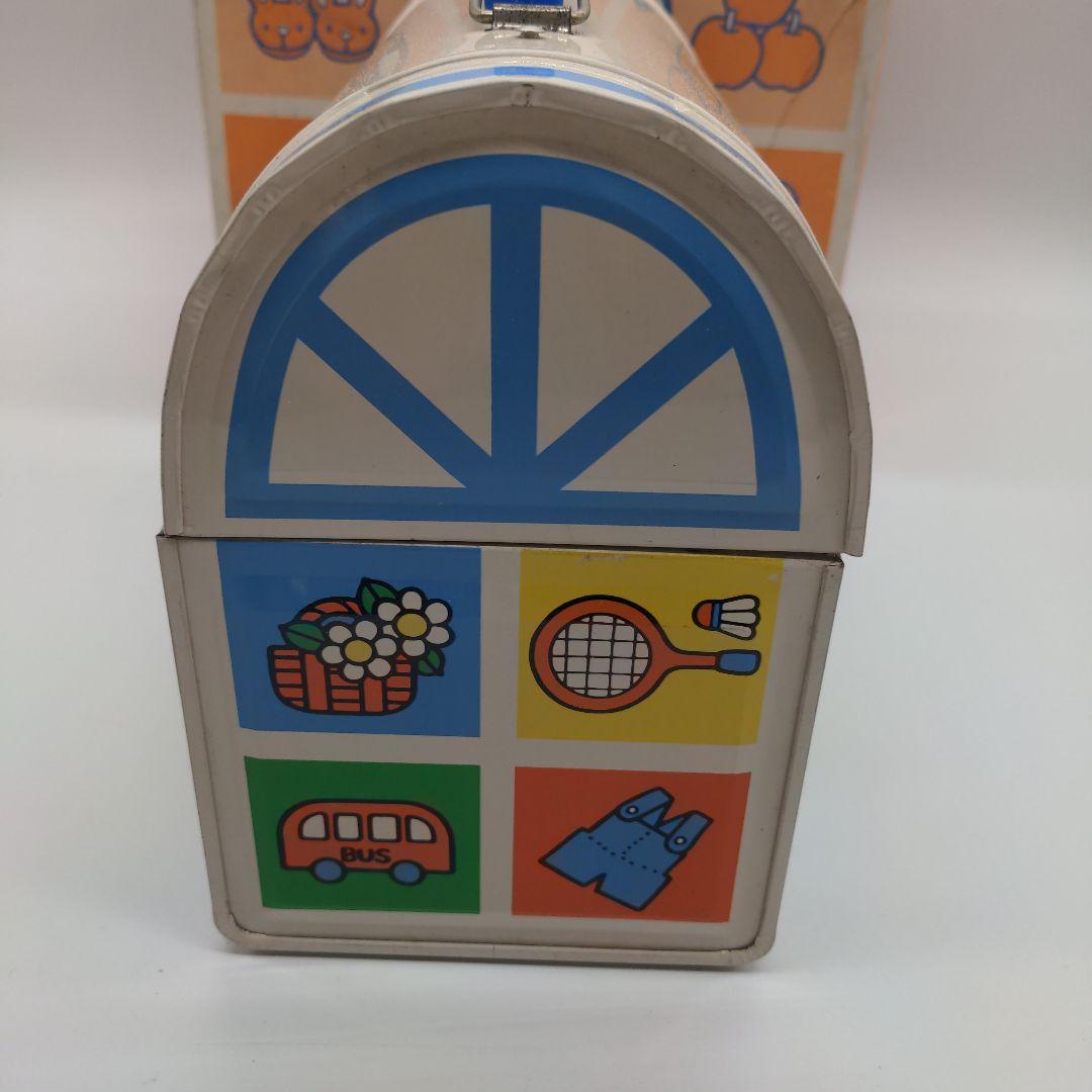 ハローキティ　昭和レトロ　ランチバスケット缶 ファンシー　1976　サンリオ