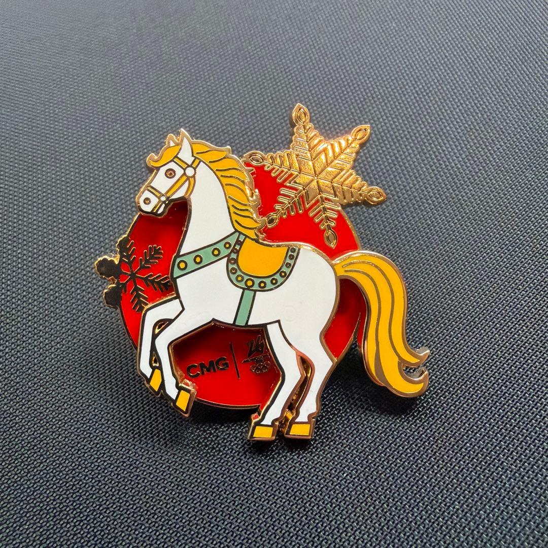 【非売品・新品】2026 ミラノコルチナオリンピック CMG ピンバッジ