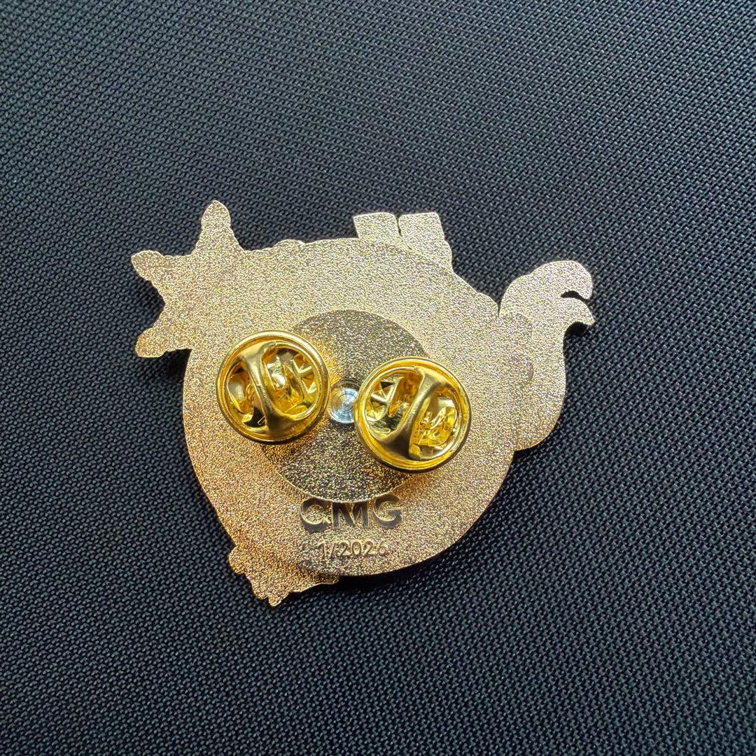 【非売品・新品】2026 ミラノコルチナオリンピック CMG ピンバッジ