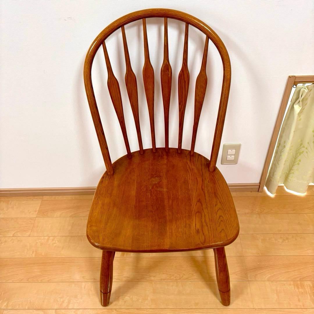 柏木工 KASHIWA ウィンザーチェア ダイニングチェア ビンテージ ②