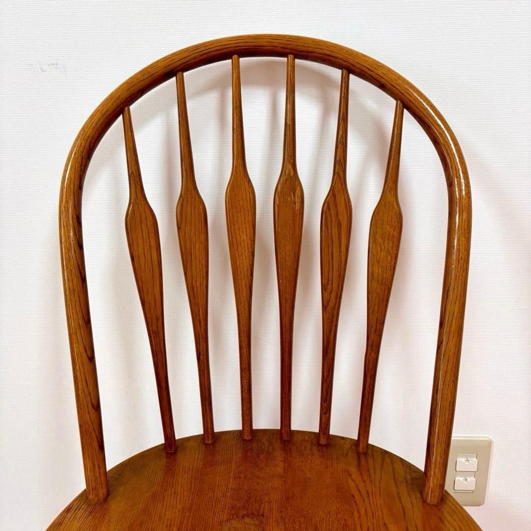 柏木工 KASHIWA ウィンザーチェア ダイニングチェア ビンテージ ②