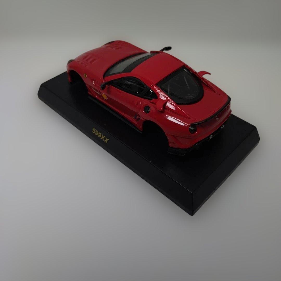 京商 1/64 フェラーリ8neo【599XX ニュルテストカー/シークレット】