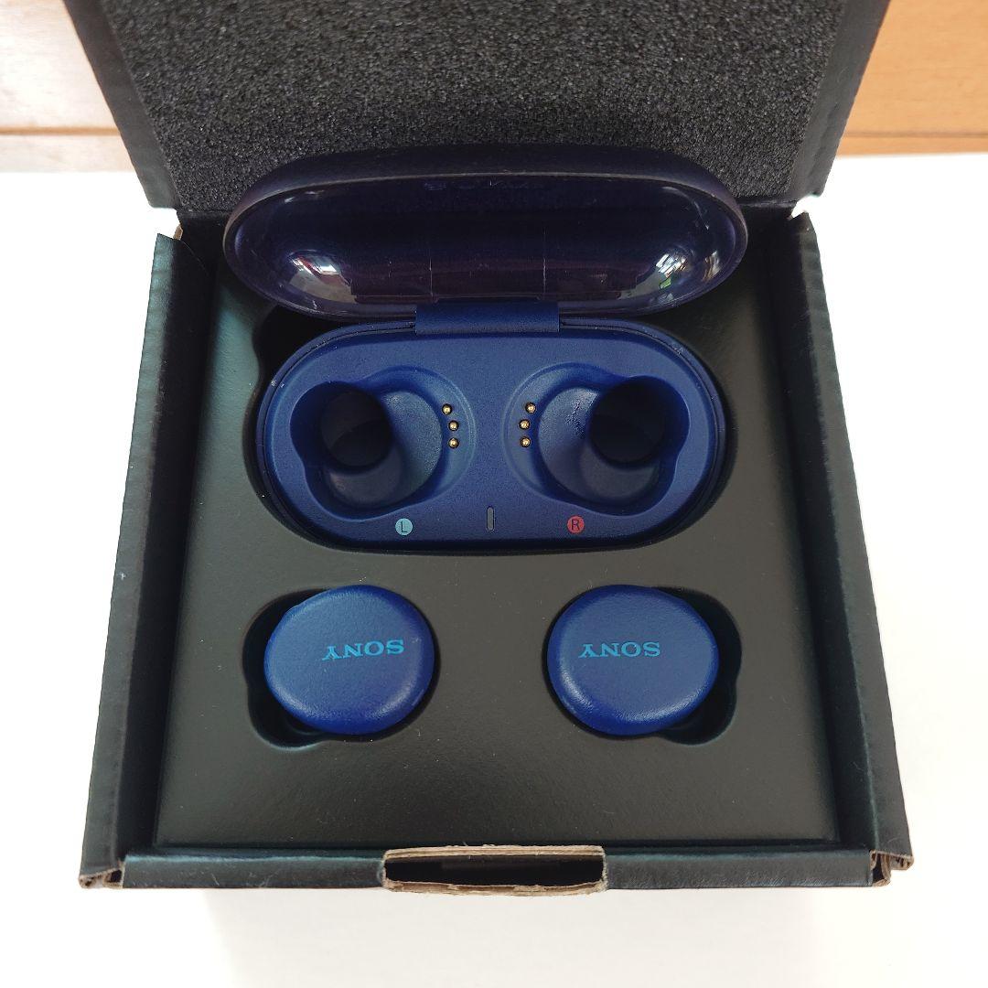 【K】SONY WF-XB700 (LZ) ブルー　ワイヤレスヘッドセット