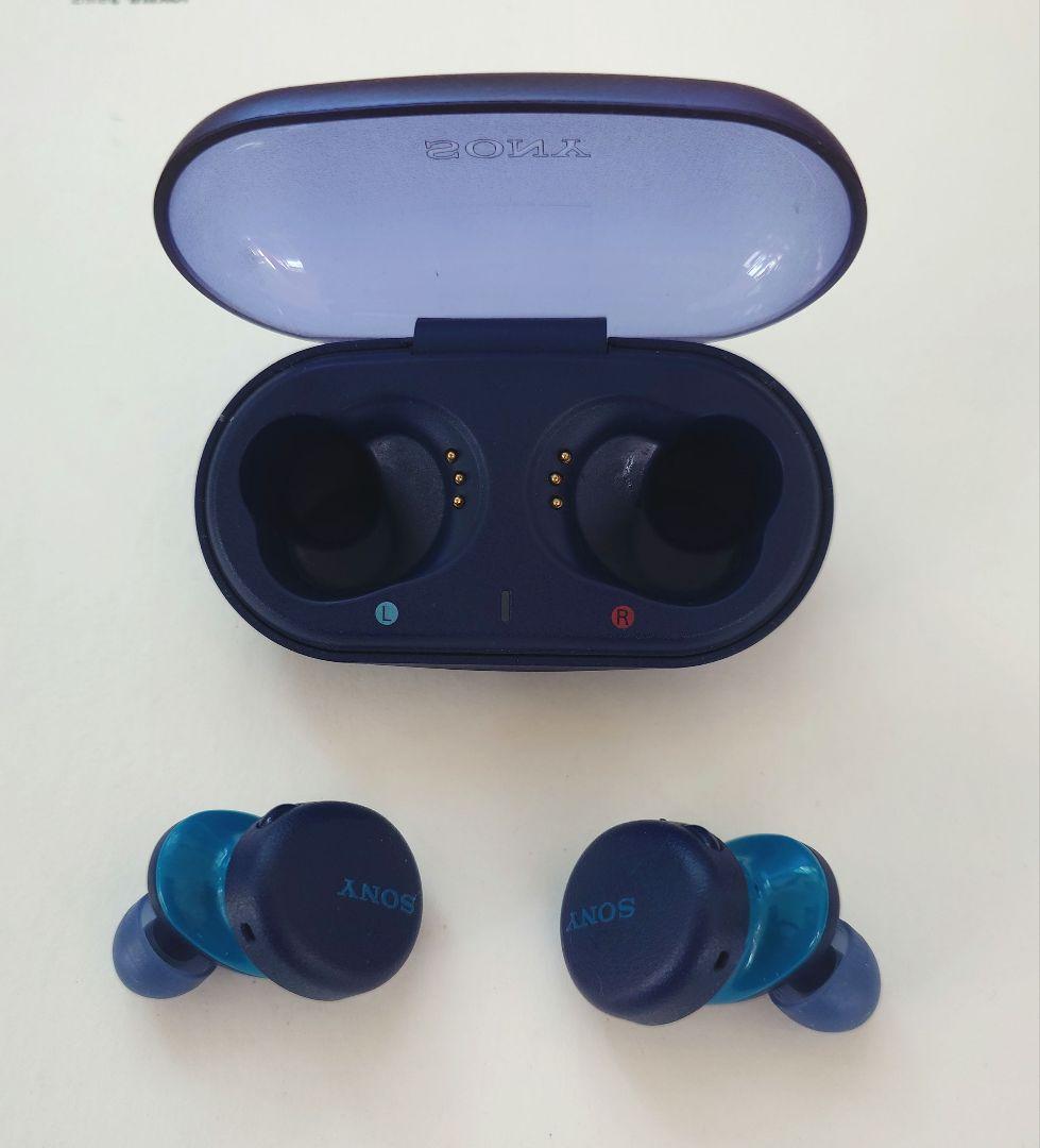 【K】SONY WF-XB700 (LZ) ブルー　ワイヤレスヘッドセット