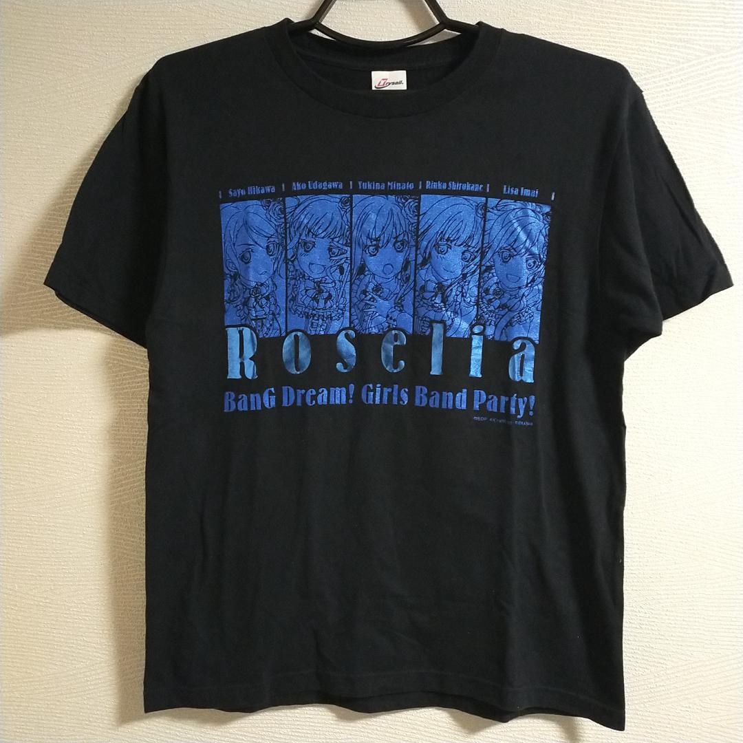 レア　美品　BanG Dream! ガールズバンドパーティ!　Tシャツ　黒　Ｌ