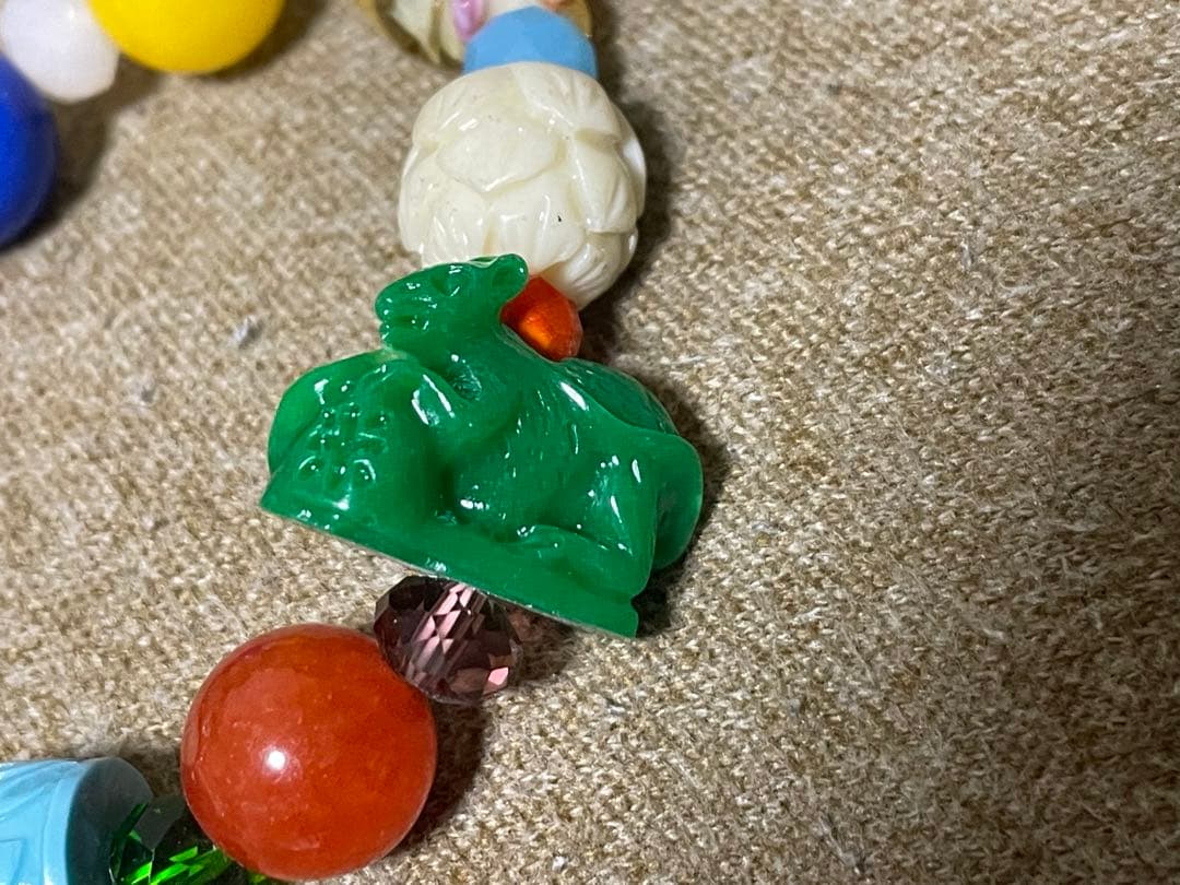 【大量まとめ売り】干支　マスコット付きブレスレット　十二支　縁起物　験担ぎ