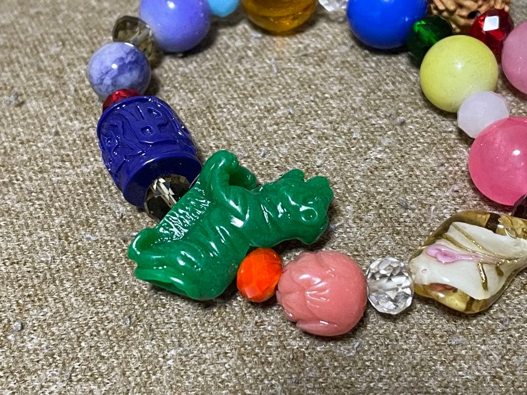 【大量まとめ売り】干支　マスコット付きブレスレット　十二支　縁起物　験担ぎ