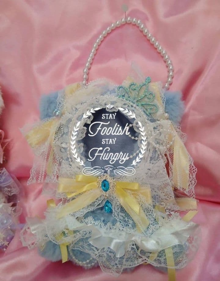 しお様　ぬい服　ふわふわ猫耳着ぐるみおすわり推し活にじぬい１６cm