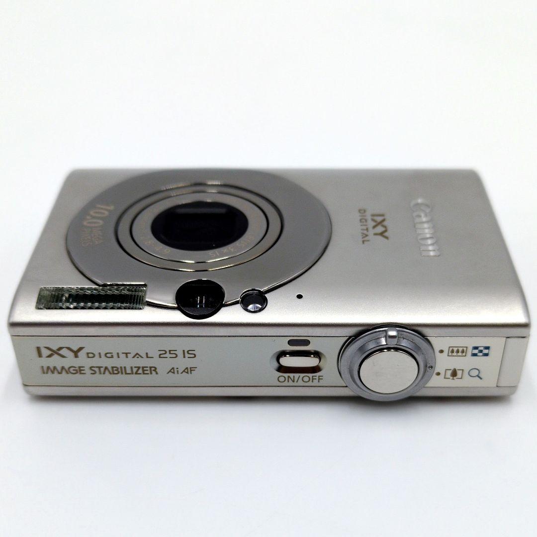 Canon IXY 25 IS シルバー オールドコンデジ キャノン