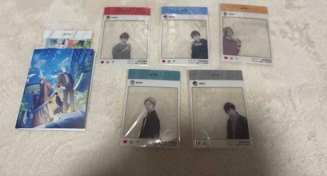 映画 ギヴン 特典 SNS風クリアカード コンプ syh クリカ　8点セット