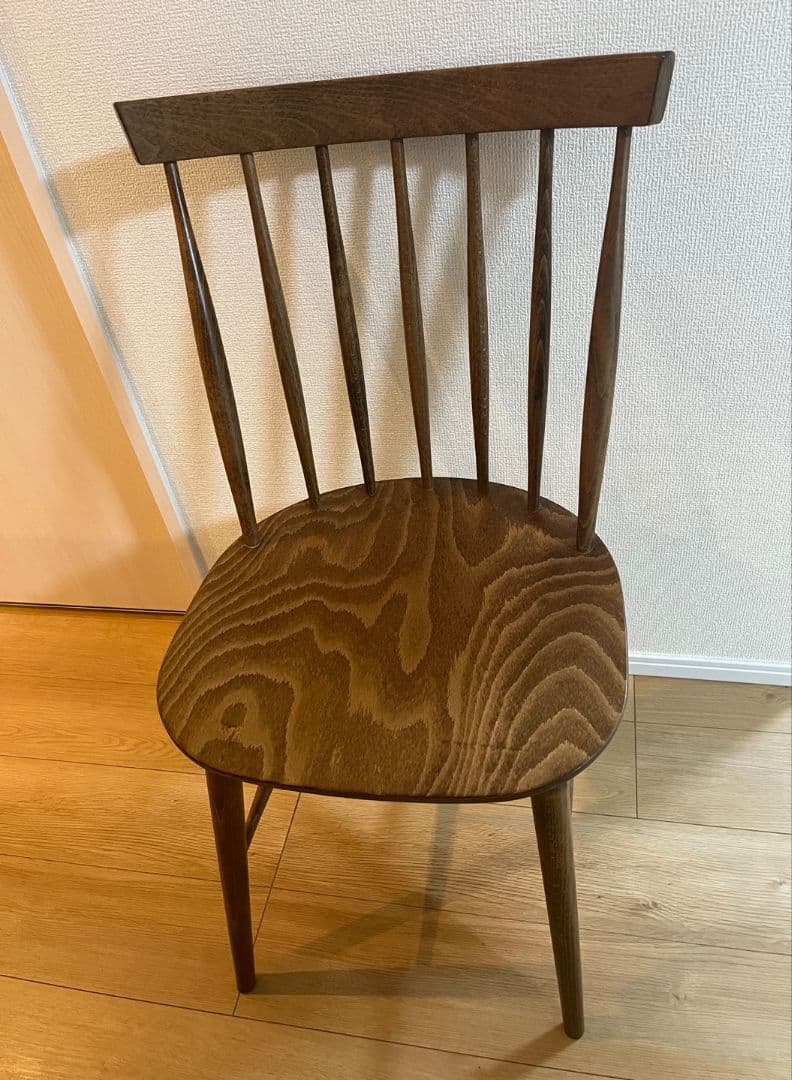 UNICO KOTONA チェア 椅子2脚セット(ウォールナット）