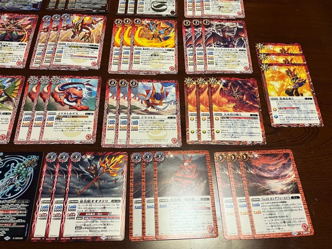 烈火　ソウルドラゴン　クロエ　デッキ　パーツ　まとめ売り