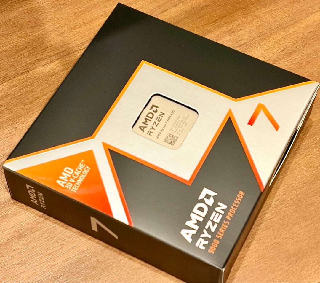 【新品】AMD Ryzen 7 9800X3D BOX