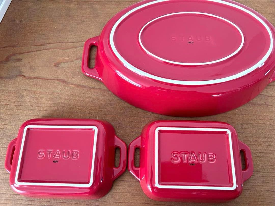 オーバルディッシュ　レクタンギュラーディッシュ　セット