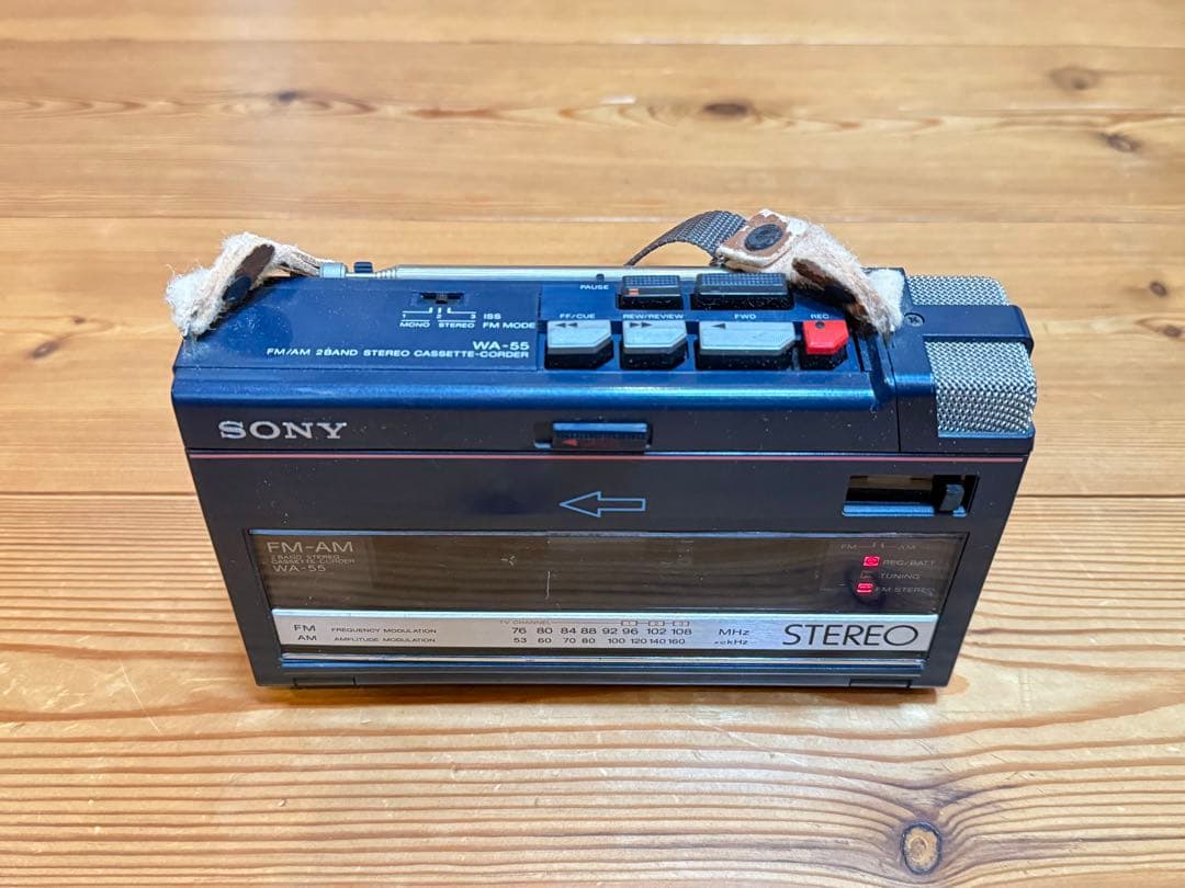 SONY WA-55 カセットプレーヤー　ラジオ　ソニー
