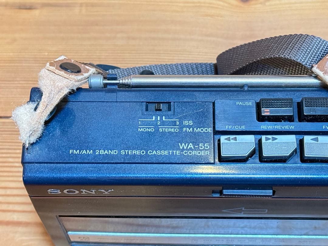 SONY WA-55 カセットプレーヤー　ラジオ　ソニー