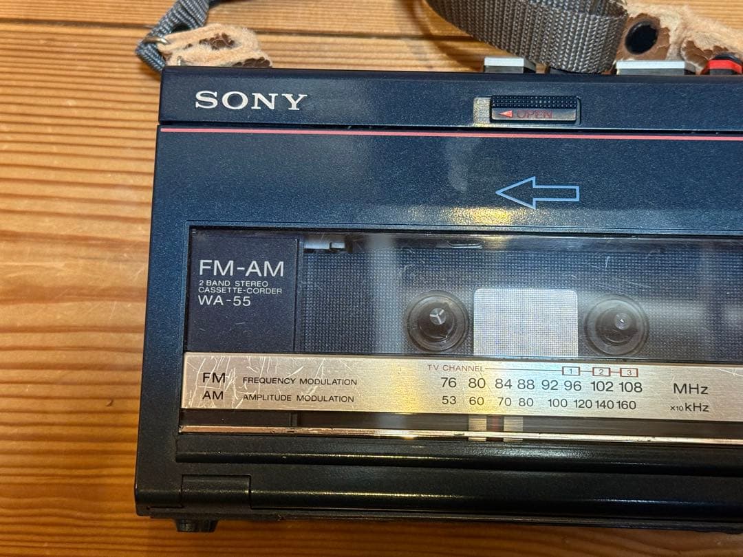 SONY WA-55 カセットプレーヤー　ラジオ　ソニー