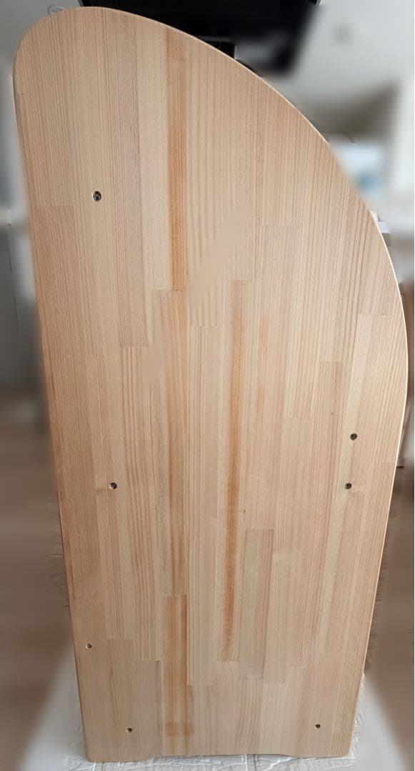 木遊舎 絵本棚 M800 無垢 天然木 国産ひのきナチュラル 絵本収納