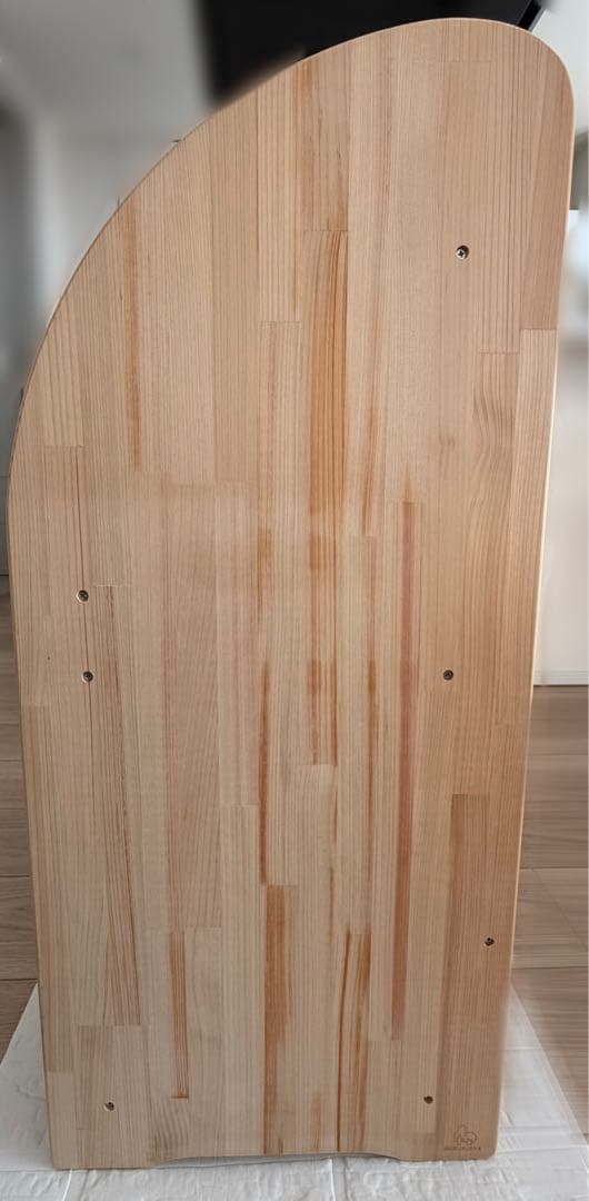 木遊舎 絵本棚 M800 無垢 天然木 国産ひのきナチュラル 絵本収納