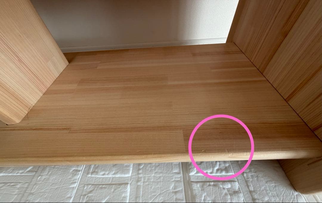 木遊舎 絵本棚 M800 無垢 天然木 国産ひのきナチュラル 絵本収納