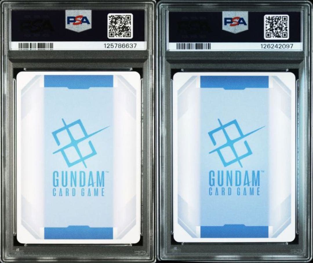 ガンダムカードゲーム　ザクⅡ シャア・アズナブル　β　セット　PSA10