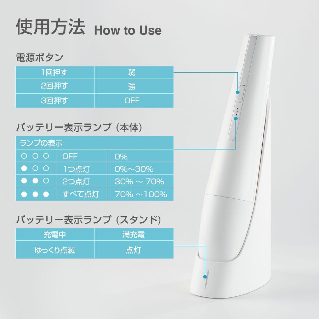 BLUEFEEL コードレスハンディクリーナー MONTANC PRO