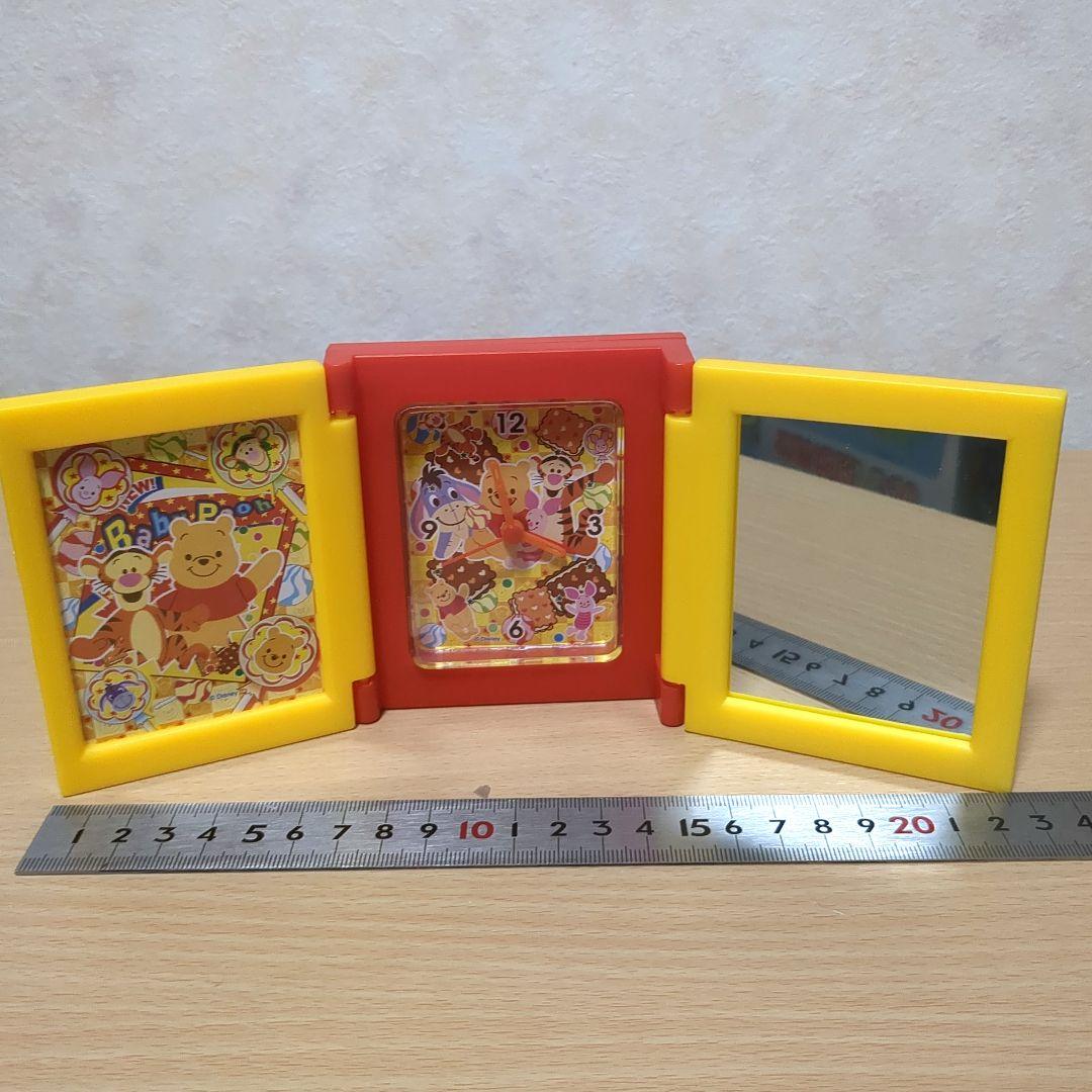 プーさん貯金箱目覚まし時計