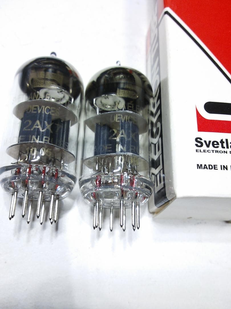新品 12AX7　Svetlana　２本