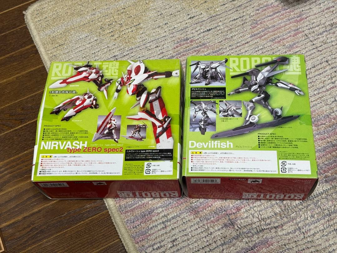 ROBOT魂 デビルフィッシュ　ニルヴァーシュtype ZERO spec2