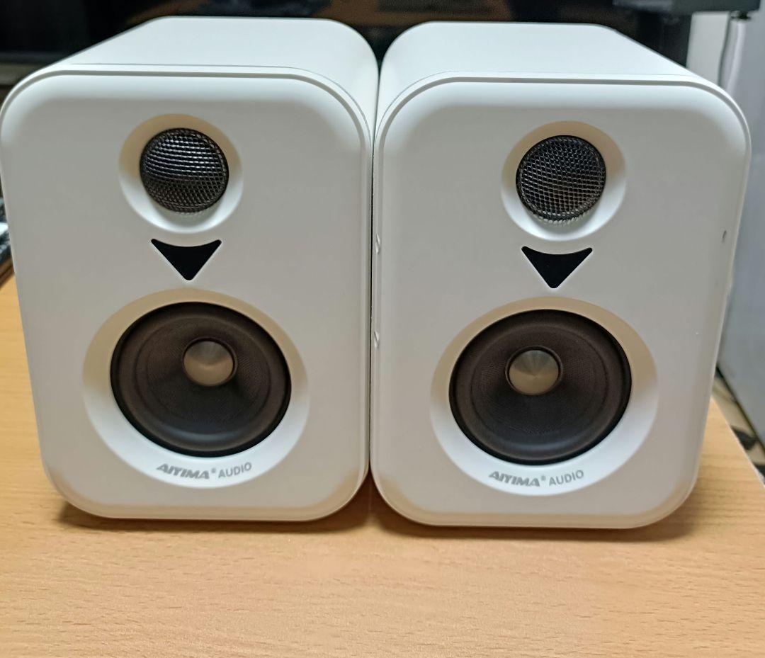 AIYIMA S400 【更新モデル 】アクティブスピーカー (ホワイト)