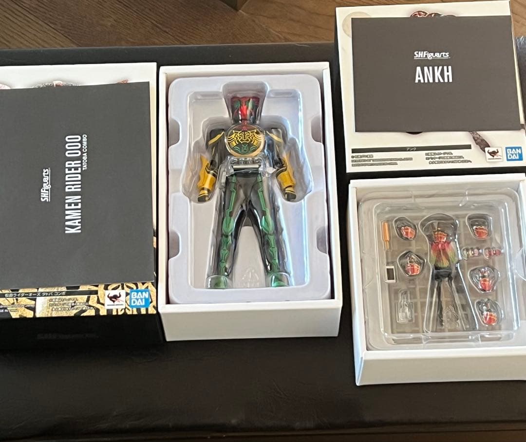 SHフィギュアーツ真骨彫製法　仮面ライダーオーズタトバコンボ&真骨彫製法　アンク