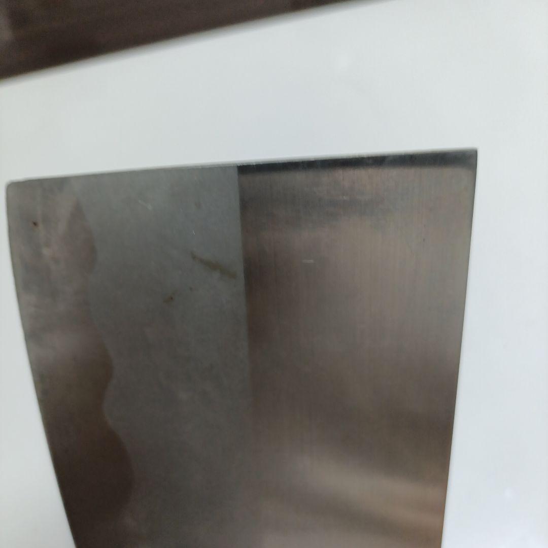 山秀作 中華包丁 平刃 木製ハンドル