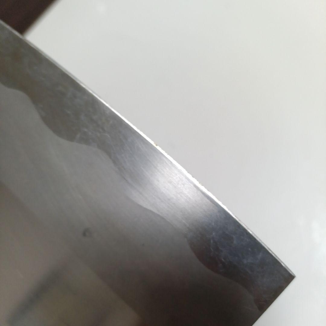 山秀作 中華包丁 平刃 木製ハンドル