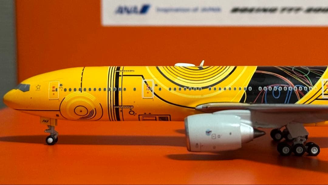 が*ち様 JC ANA C-3PO B777-200ER JA743A 1/40