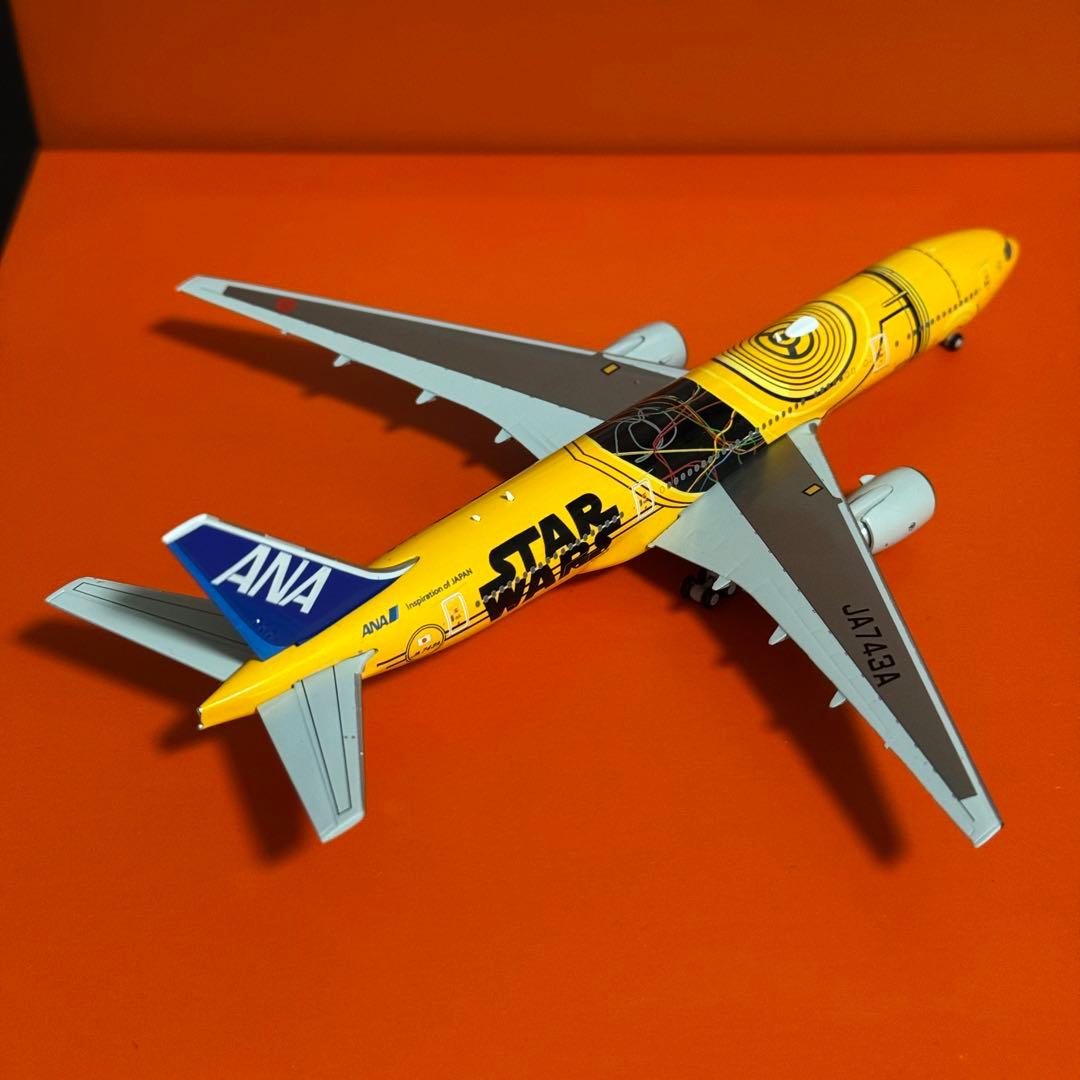が*ち様 JC ANA C-3PO B777-200ER JA743A 1/40