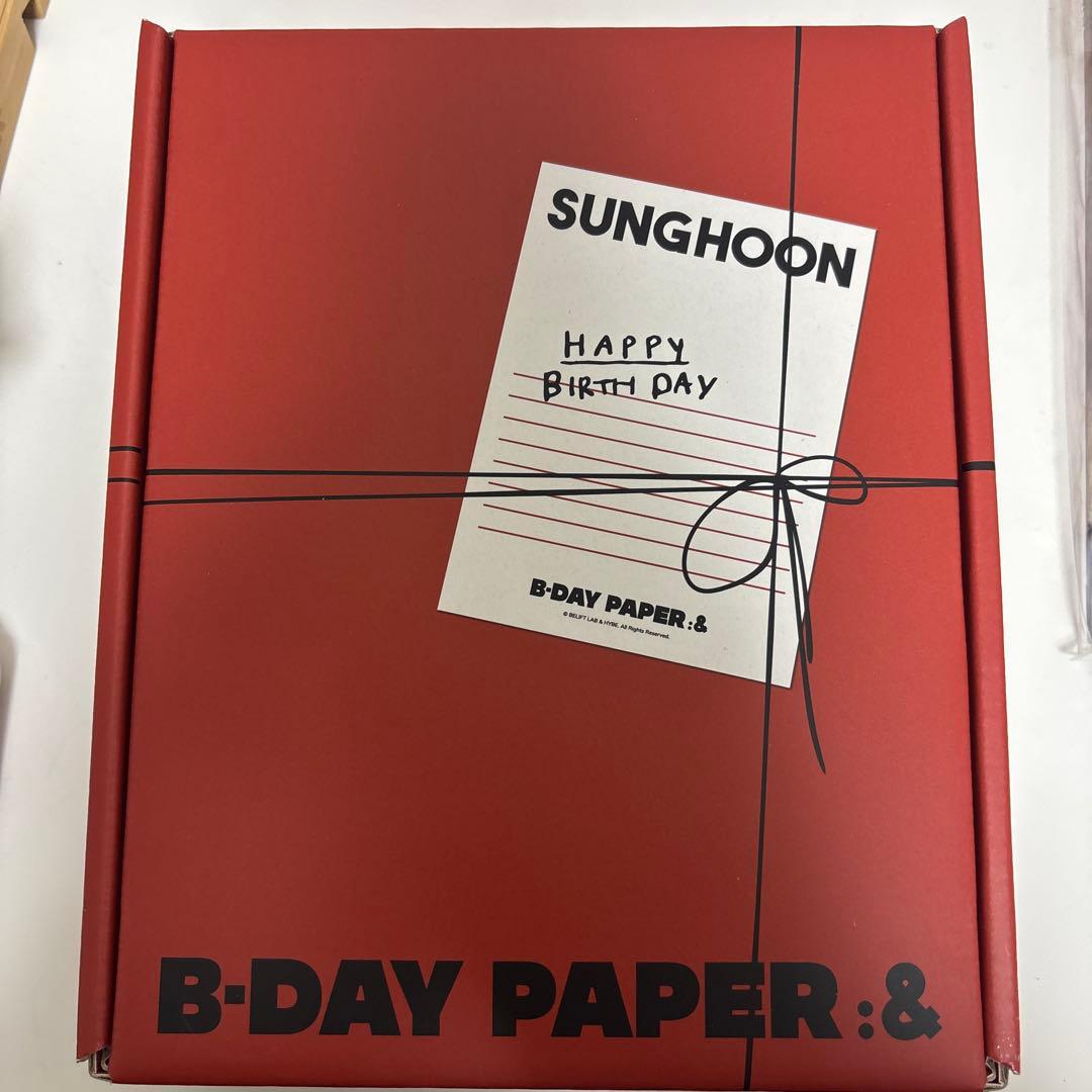 ENHYPENソンフン誕生日グッズ