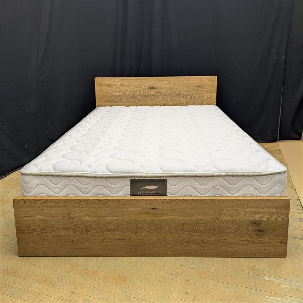 西*博様 クラッシュゲート　クモン　オーク　節有り　オイル仕上げ　ダブルベット