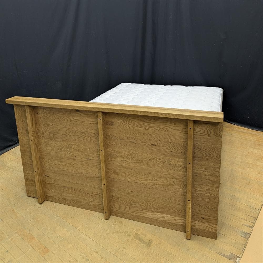 西*博様 クラッシュゲート　クモン　オーク　節有り　オイル仕上げ　ダブルベット