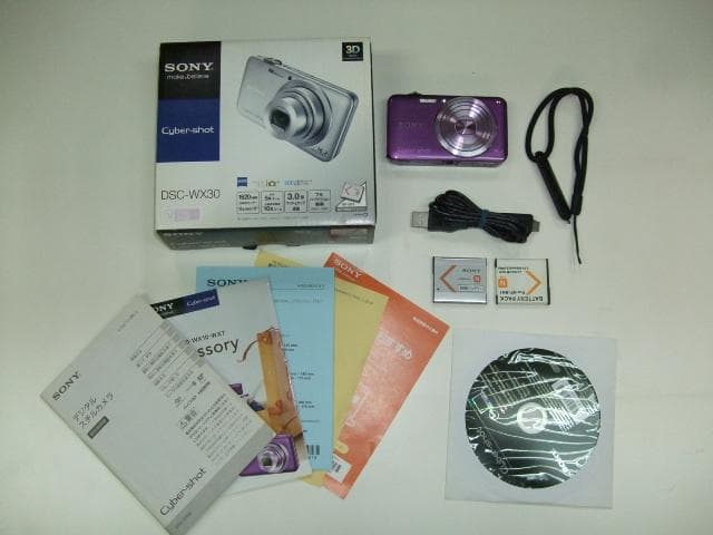 SONY Cyber-ｓhot　DSC-WX30