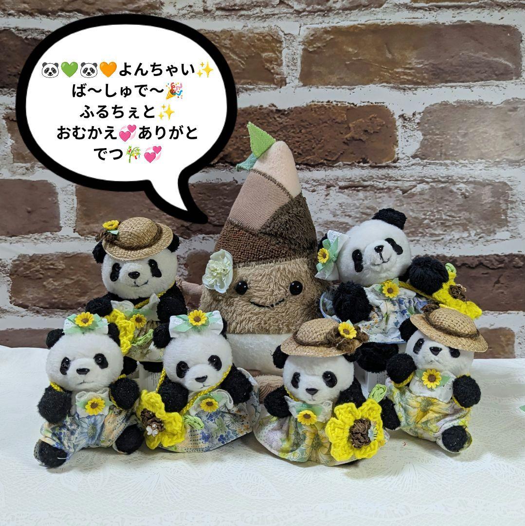 シャンシャン様♡の２歳シャンちゃん♡シャオたんレイたんBirthdayふるせっと