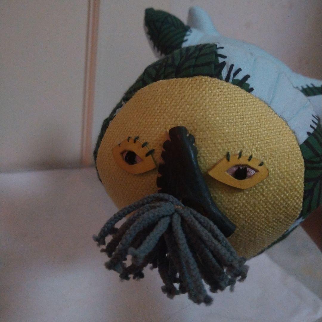 ミナペルホネン 毛虫クッション cactus ぬいぐるみ