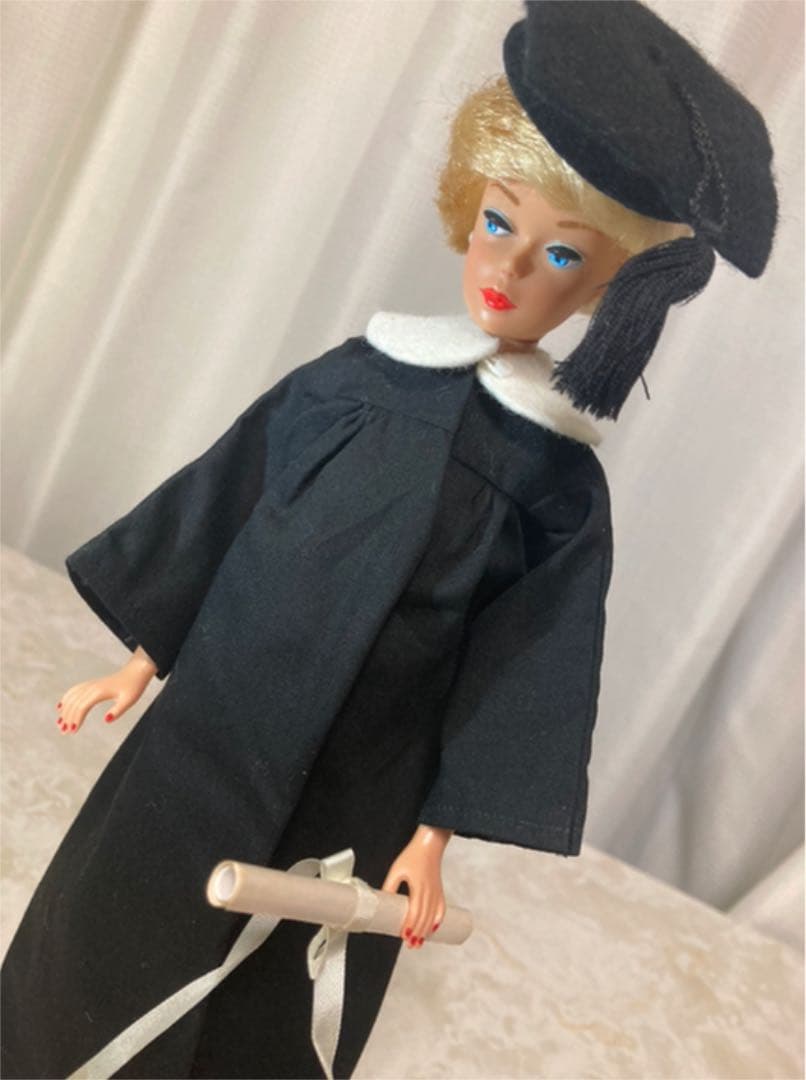 バービー ビンテージアウトフィット& ハンドペイントフェイスバービー 復刻版