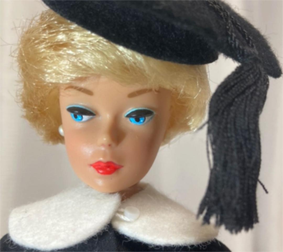 バービー ビンテージアウトフィット& ハンドペイントフェイスバービー 復刻版