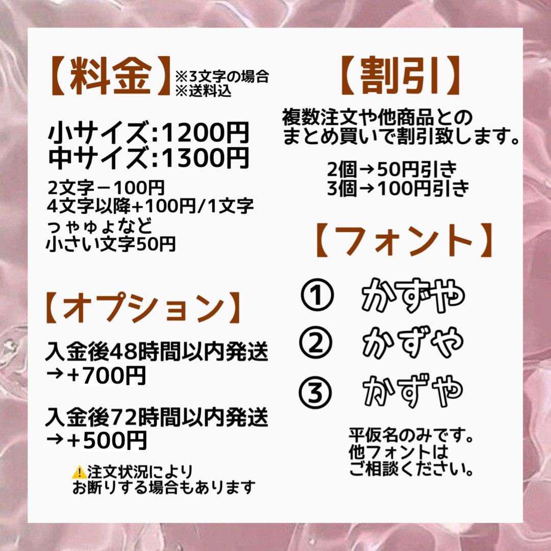 デコうちわ パーツ オーダー