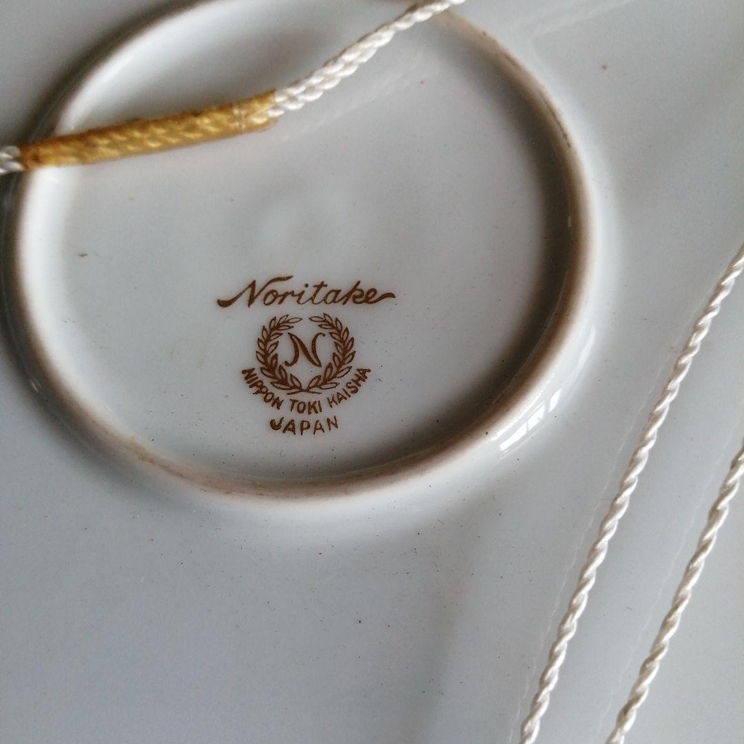 ノリタケ　作家銘有赤富士大皿　36cm