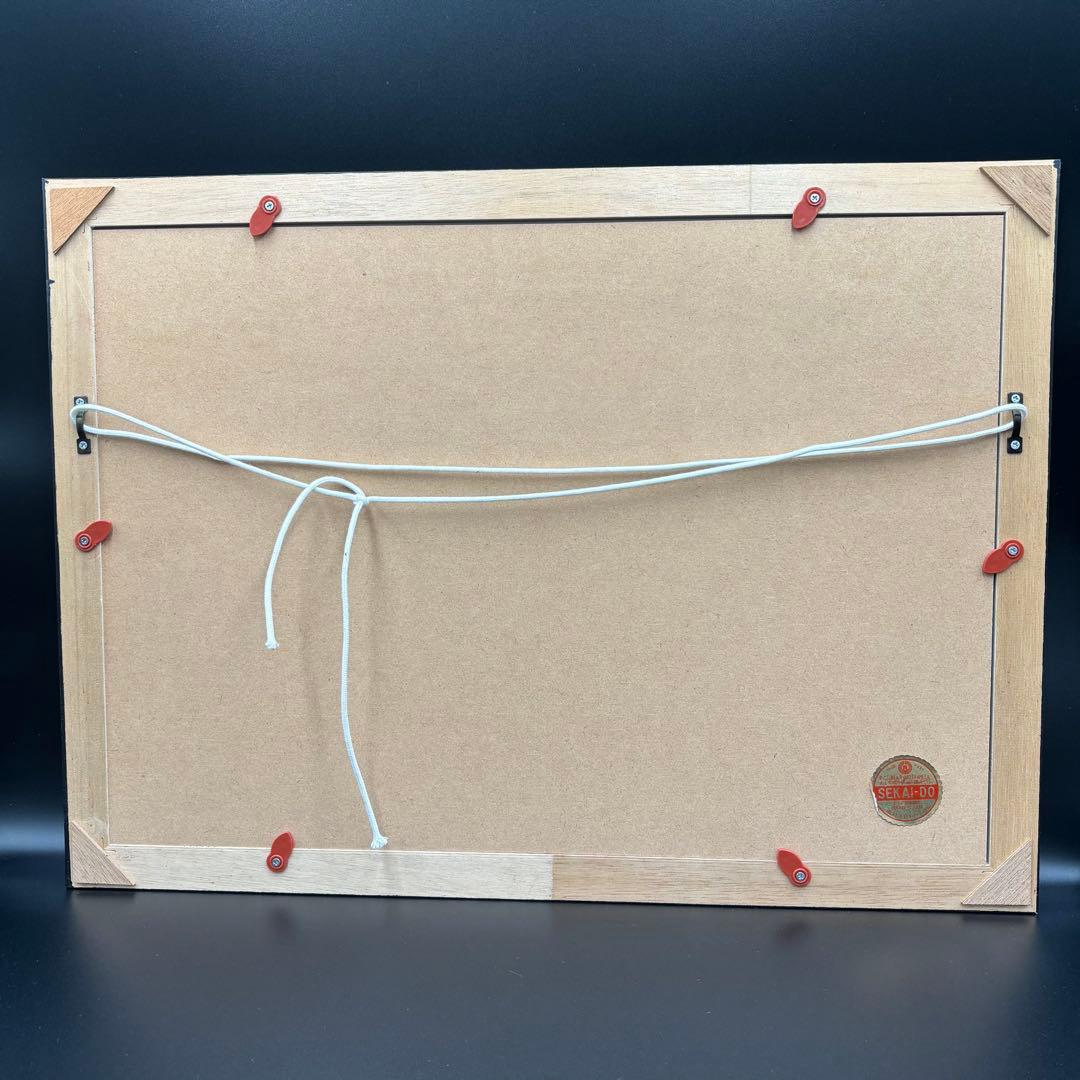 未使用級 ✨ ナルト展 クリアポスター 額付き 風神雷神 ナルト サスケ