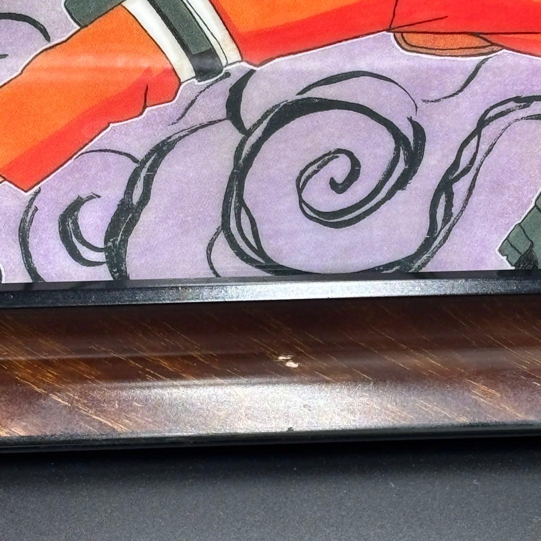 未使用級 ✨ ナルト展 クリアポスター 額付き 風神雷神 ナルト サスケ