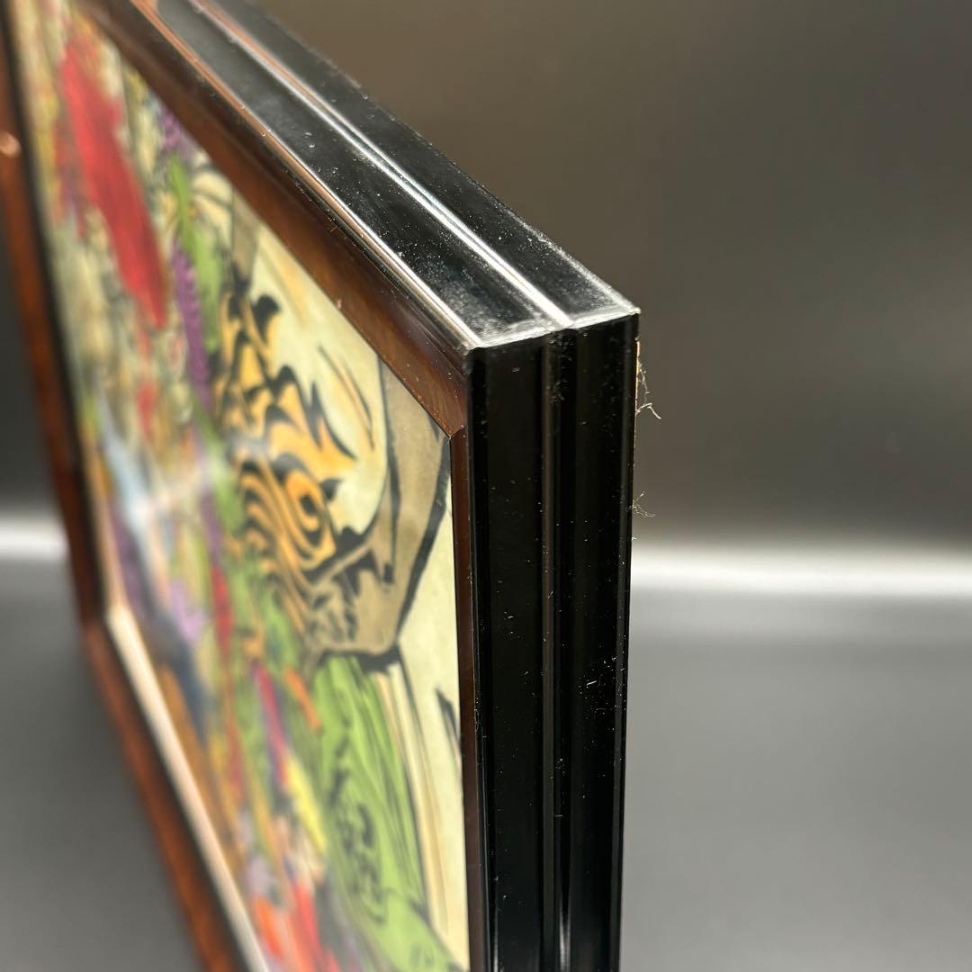 未使用級 ✨ ナルト展 クリアポスター 額付き 風神雷神 ナルト サスケ